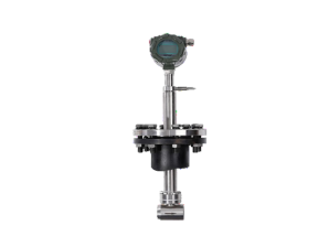 Insertion-Type Vortex Flowmeter